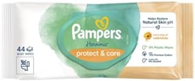 Pampers Harmonie Protect & Care billendoekjes - 44 stuks