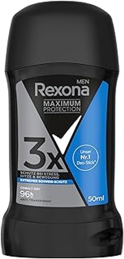 Rexona Men Maximum Protection Deostick Antitranspirant Kobalt Dry 50 ml