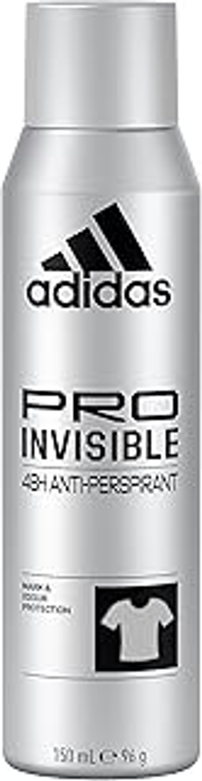 Adidas - Pro Invisible anti-perspirant spray, deodorant in spuitformaat 150 ml