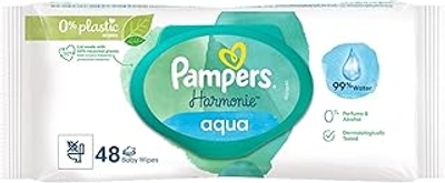 Pampers Harmonie Aqua billendoekjes - 48 stuks