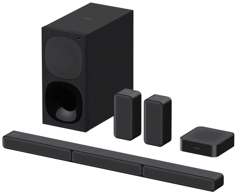 Sony HT-S40R - Soundbar met subwoofer en draadloze achterspeakers - Zwart