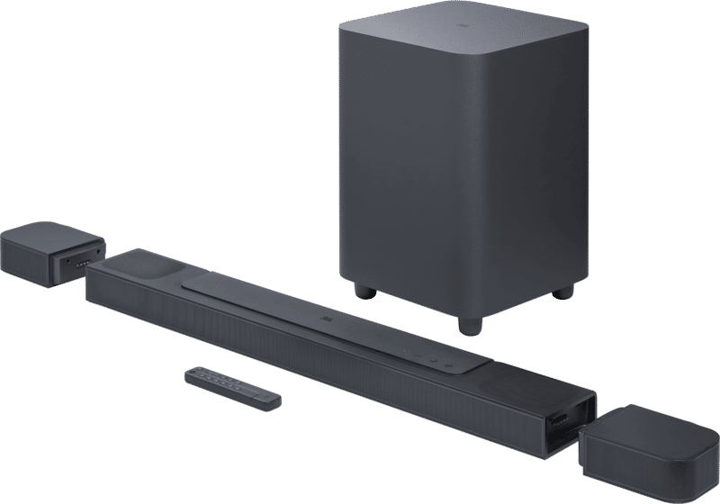 JBL Bar 800 Pro - Soundbar met Draadloze Subwoofer geschikt voor TV - Zwart