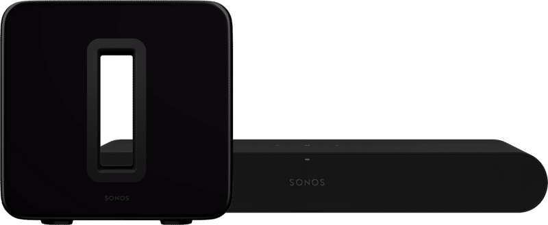 Sonos Ray Zwart + Sub G3