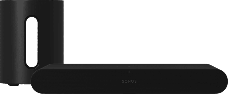 Sonos Ray 3.1 + Sub Mini Zwart