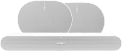 Sonos Ray Wit + 2x Era 300 Wit