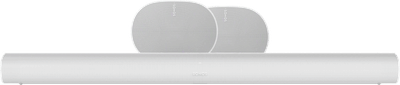 Sonos Arc Wit + 2x Era 300 Wit