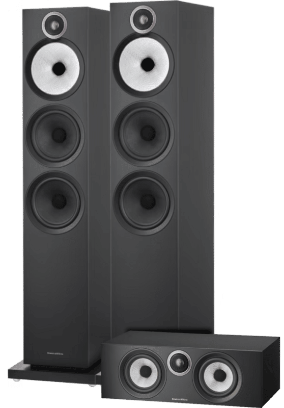 Bowers & Wilkins HTM6 S3 + 603 S3 (per paar) Zwart