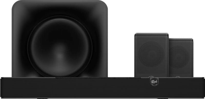 Klipsch Flexus Core 100 Zwart + Subwoofer + Achterspeakers