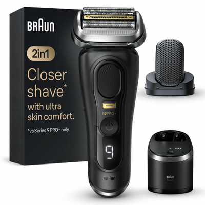 Braun Series 9 Pro+ Scheerapparaat 9590cc - ProComfort-kop - SmartCare Center - Wet & Dry - Zwart