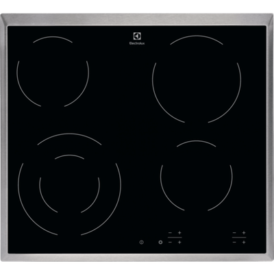 Electrolux 300 serie - Vitrokeramische kookplaat, 60 cm EHF6241XOK