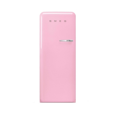 SMEG FAB28LPK5 Vrijstaande Koel-vriescombinatie 50's Style - Roze