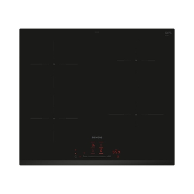 Siemens iQ100 EH631HEB1E kookplaat Zwart Ingebouwd 60 cm Inductiekookplaat zones 4 zone(s)