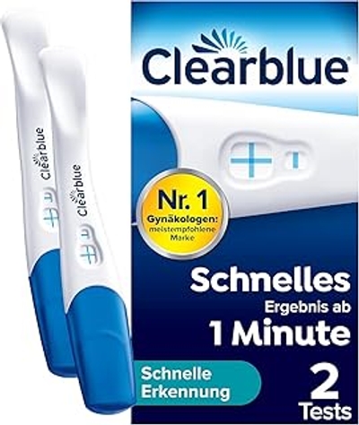 Clearblue Zwangerschapstest, snelle detectie - 2 stuks