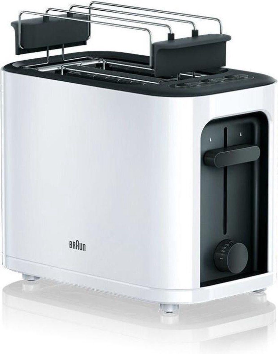 Braun HT3010 WH Broodrooster Wit