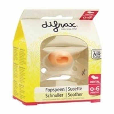 Difrax Fopspeen Silicoon Mini-dental Girl 0-6m 799