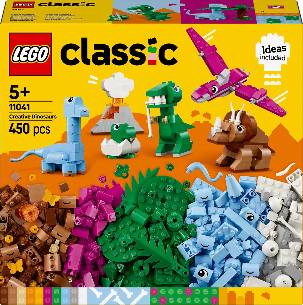 LEGO Classic Creatieve dinosaurussen speelgoed 11041