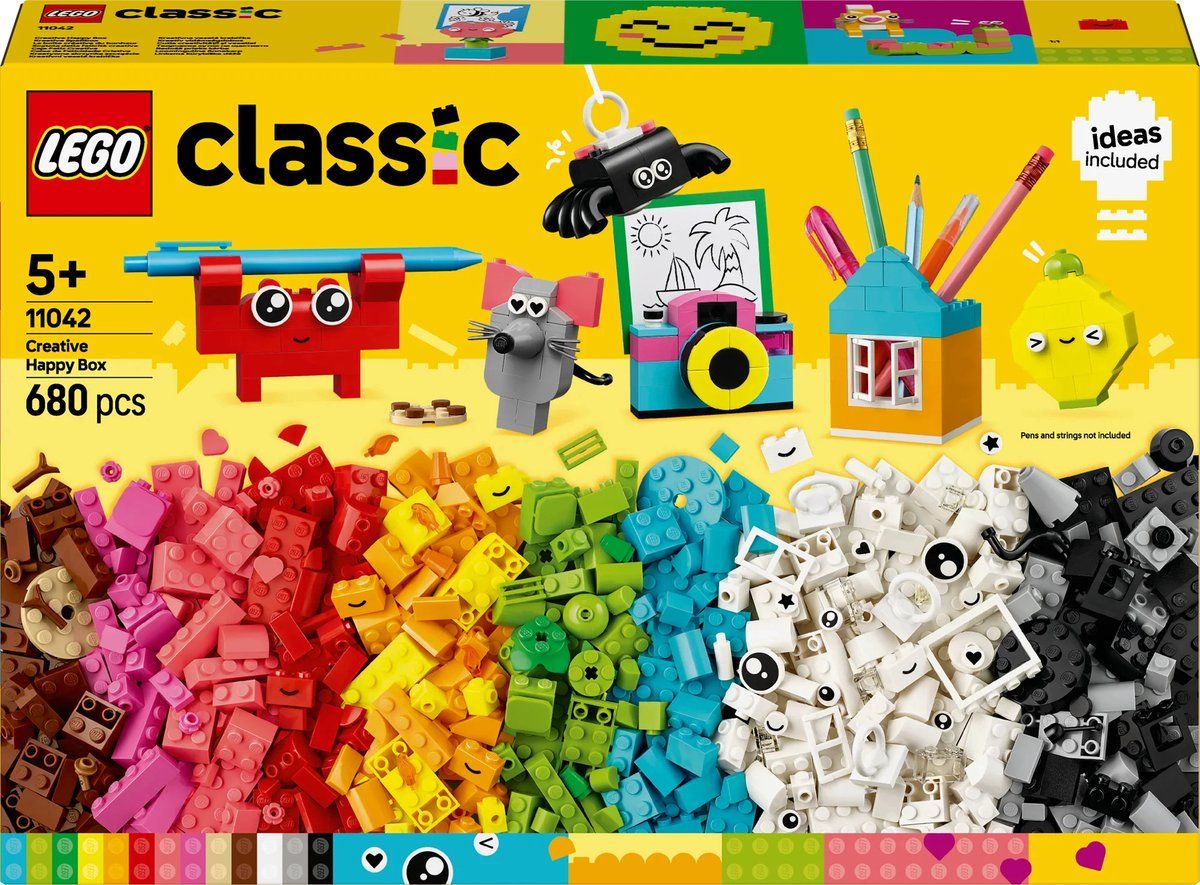 LEGO Classic Creatieve knutseldoos, bouwspeelgoed 11042