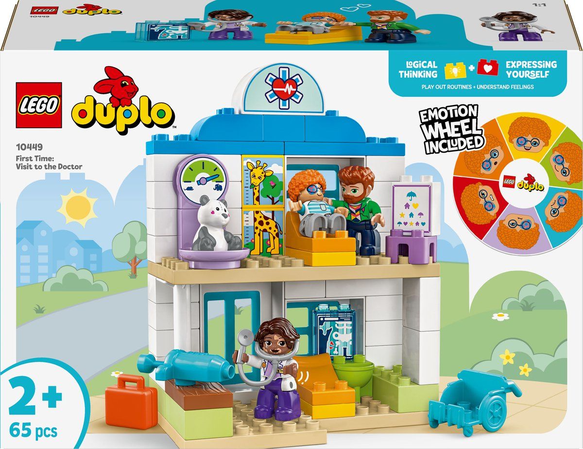 LEGO DUPLO Stad Voor het eerst naar de dokter 10449