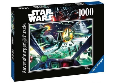 Ravensburger puzzel Disney Star Wars X Wing Cockpit - Legpuzzel - 1000 stukjes