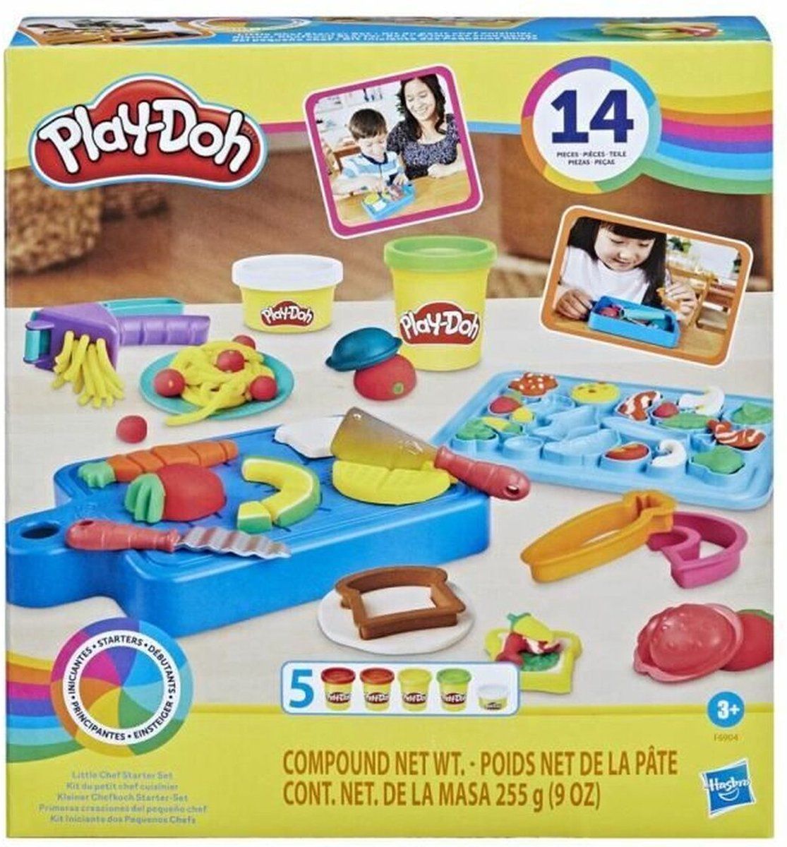 Play-Doh Play-Doh Kleine Chef Starter Set met 14 Speelkeukenaccessoires