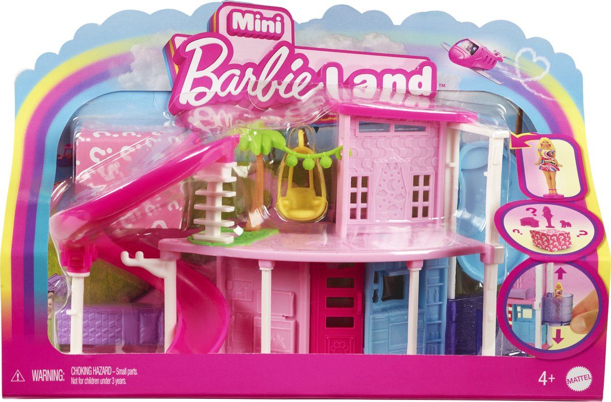 Mini BarbieLand - Droomhuis - Mini poppenhuis