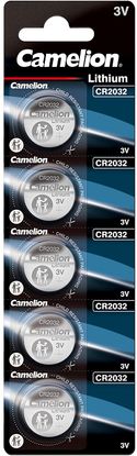 Camelion CR2032 3V Lithium knoopcellen - 5 stuks