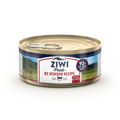 24x85g Hert Ziwi Peak Kattenvoer nat - natvoer katten