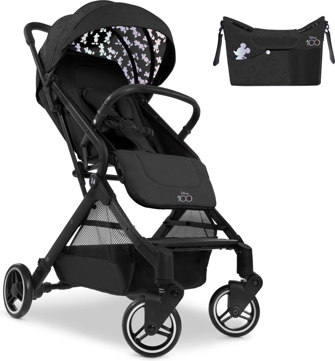 Hauck Travel N Care Set - Buggy - 100 jaar Disney - Black