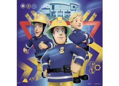 Ravensburger - Brandweerman Sam Bij gevaar Sam roepen 3x49st
