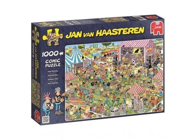 Jumbo - Jan van Haasteren Jan van Haasteren puzzel Popfestival 1000 stukjes
