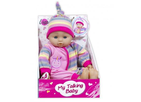 Lissi Dolls My Talking Baby 38cm met 24 geluiden