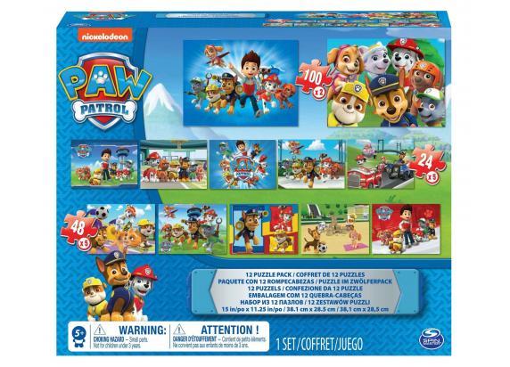 - Paw Patrol PAW Patrol 12 puzzle pack