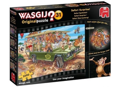 Wasgij Original 31 Safari Spektakel! puzzel - 1000 stukjes
