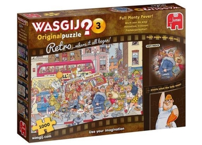 Jumbo - WASGIJ Wasgij Retro Original Werk aan de Weg! 1000st