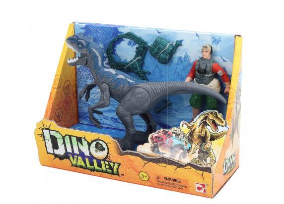 - Dino Valley Dino Valley dinosaurus met figuur en accessoires