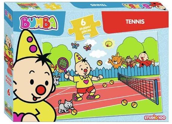 Studio 100 - Bumba Bumba puzzel Sporten: Tennis 6st