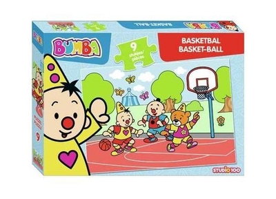 Studio 100 Legpuzzel Bumba Basketbal 32 X 22 Cm Blauw 9 Stuks