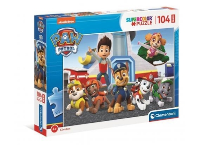 Clementoni - Puzzel - 104 Maxi Stukjes - Paw Patrol - Kinderpuzzel - Vanaf 1 Jaar