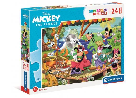 Clementoni - Mickey Mouse Mickey & Friends 24 stukjes maxi