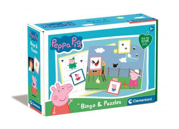 Clementoni - Play For Future Peppa Pig Bingospel