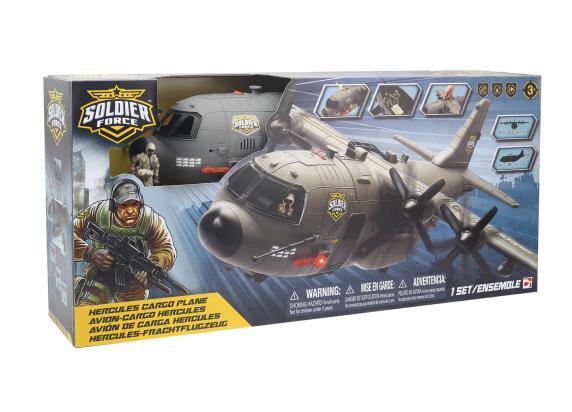 - Soldier Force Soldier Force Hercules cargovliegtuig speelset