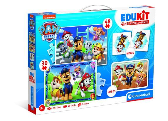 Clementoni - Paw Patrol Paw Patrol Edukit 4-in-1