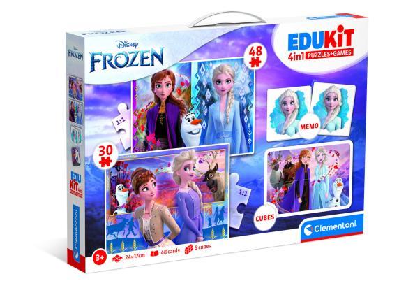 Clementoni - Frozen Frozen 2 Edukit 4-in-1