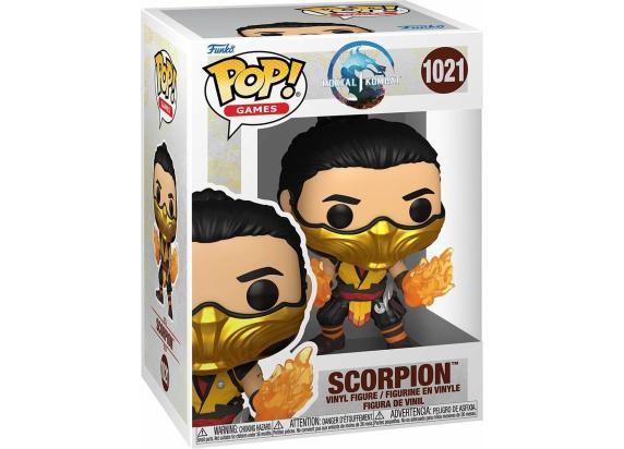 Pop Games: Mortal Kombat 1 - Scorpion Funko Pop #1021