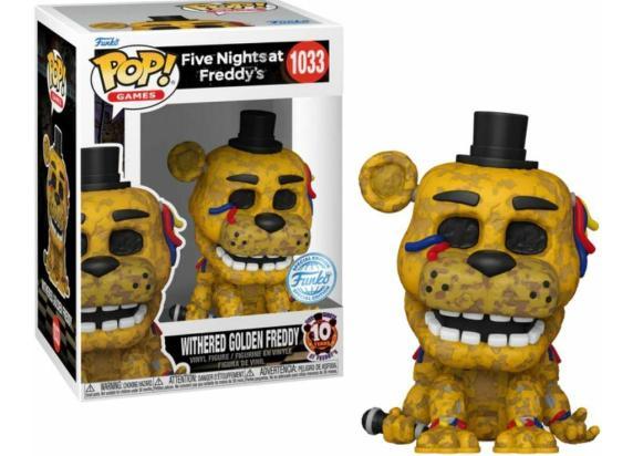 POP! Figures POP! Five Nights At Freddys - XXX Withered Golden Freddy