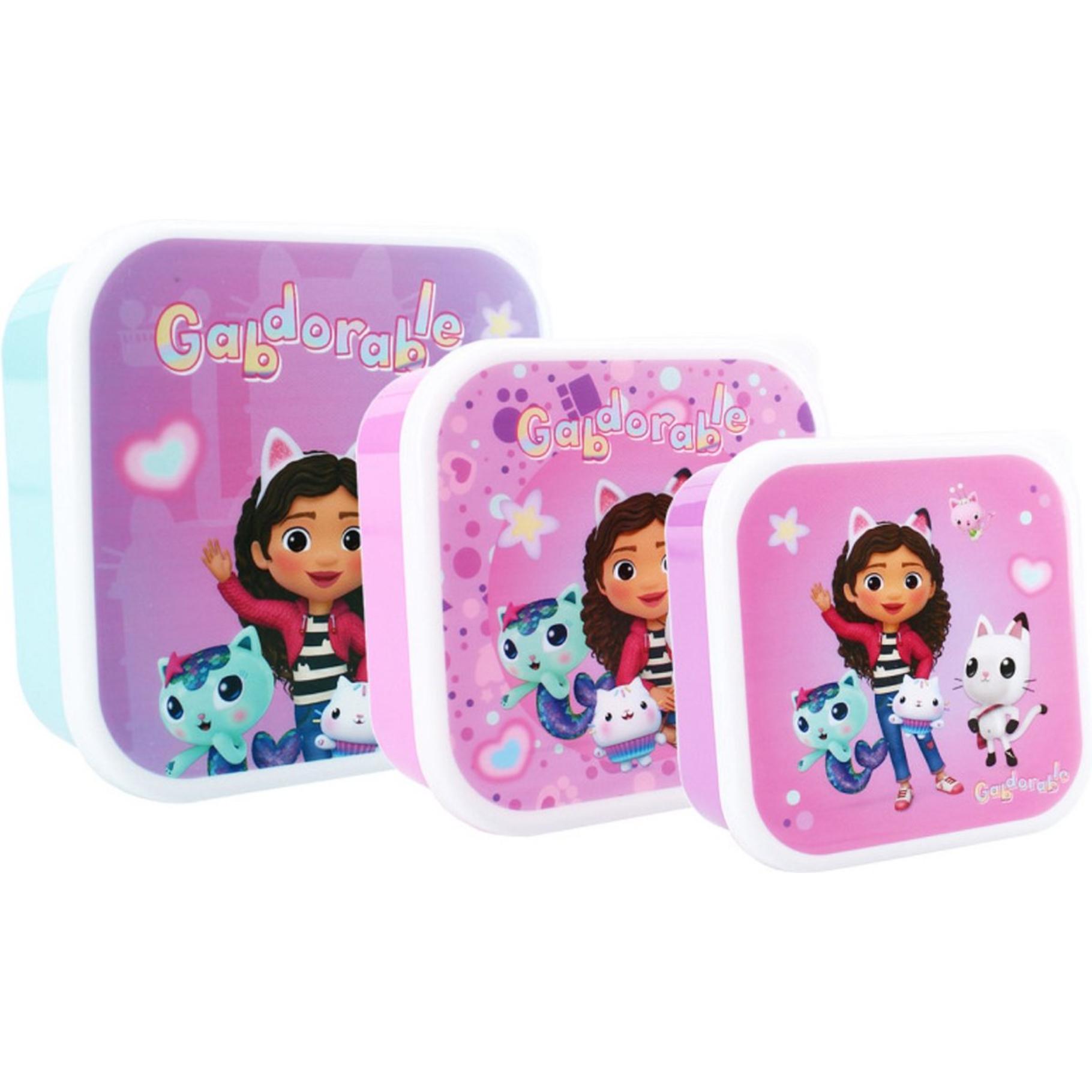 - Gabby's Poppenhuis Gabby's Dollhouse snackbox 3-in-1