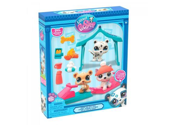 Littlest Pet Shop Littlest Petshop Sneeuw 3-pack - 3 diertjes