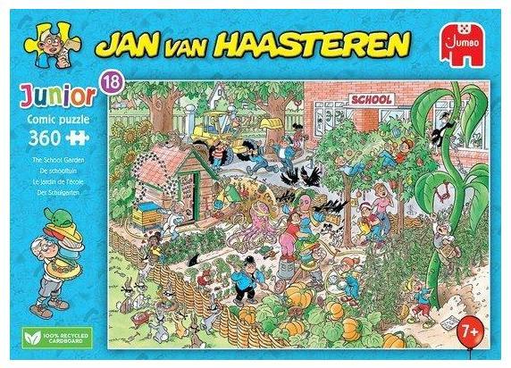 Jumbo De schooltuin  - Jan van Haasteren Junior Puzzel (360)