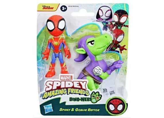 Hasbro - Spidey and his Amazing Friends Spidey and his Amazing Friends Hero Dino Webs