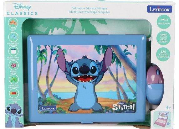 Lilo & Stitch Laptop met kleurenscherm en 124 activiteiten NL/FR